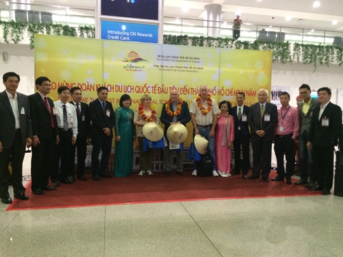 Более тысячи зарубежных туристов прибыли во Вьетнам в первый день нового 2015 года